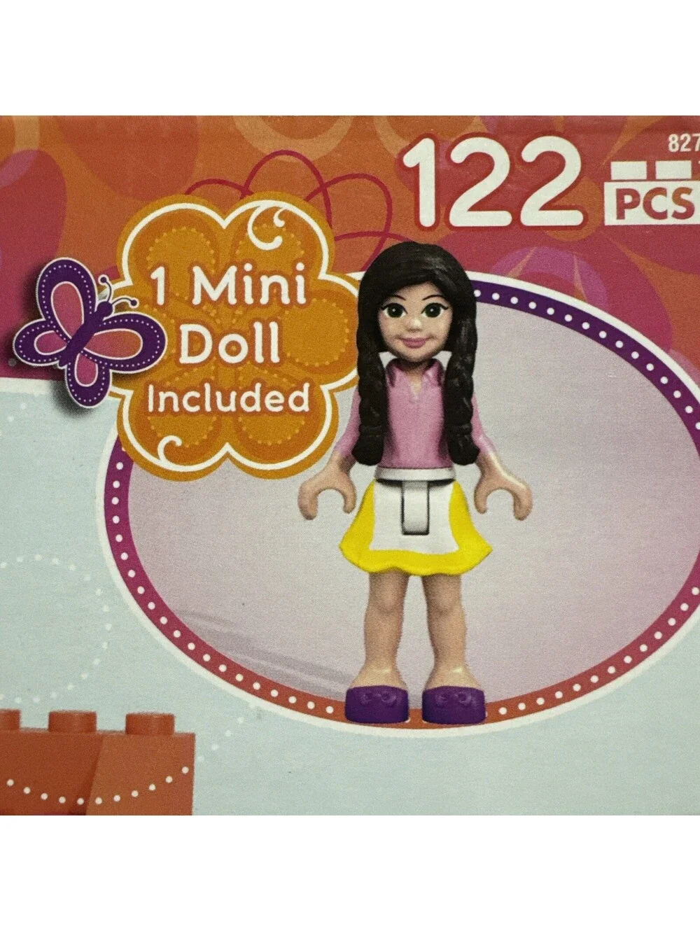 Mega Bloks My Life As Cupcake Bakery Mini Doll Building Block Set 122pc Ages 5+